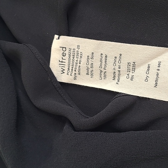 💥50% OFF Wilfred 100% Silk Spaghetti Strap Top - Picture 6 of 7